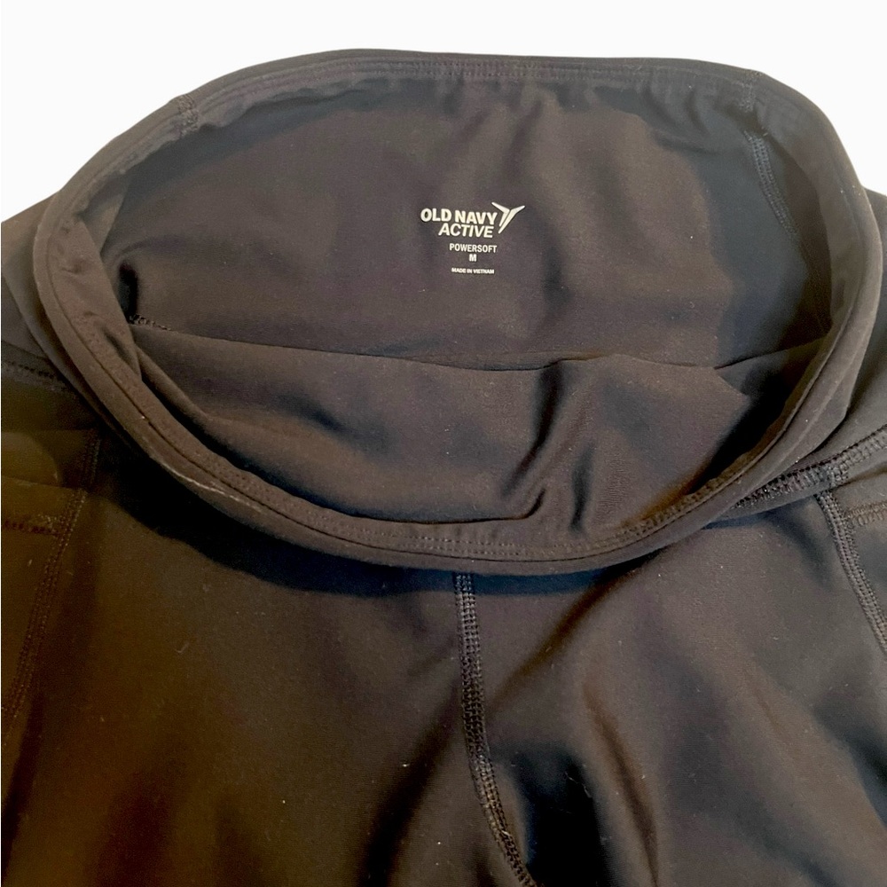 Three Pairs of Old Navy Yoga Pants. Power Soft and Go Dry, Size Med - Picture 2 of 9